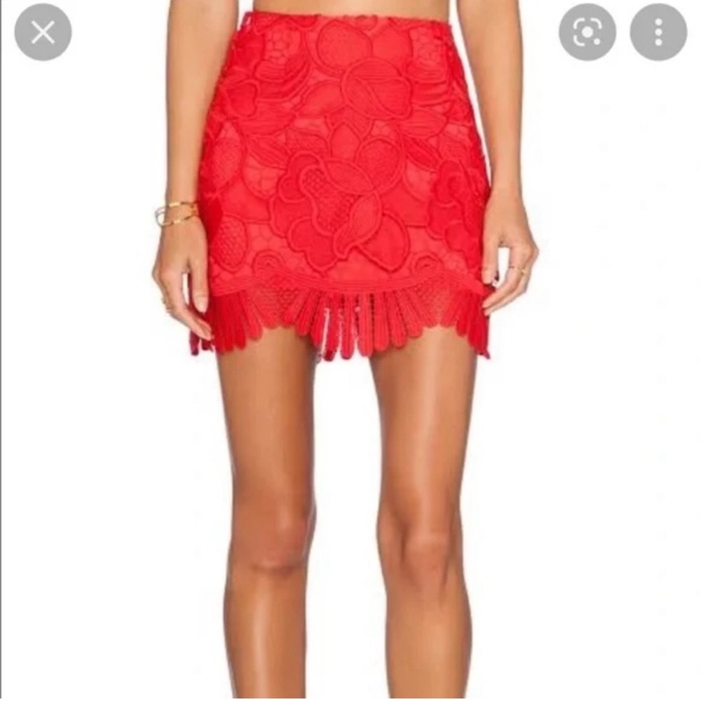 Lovers and friends Avery lace skirt
